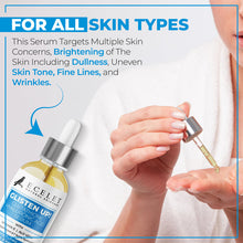 Ecelet Glisten Up! Glutathione + Hyaluronic Acid Serum – Dermatologically Tested, Clinically Approved – With Vitamin E & Aloe Vera – Hydrating, Brightening & Anti-Wrinkle – Visible Results in 15 Days (1 fl oz / 30 mL)